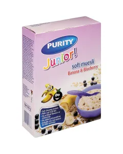 Purity Junior Infant Muesli 350g Banana & Blueberry