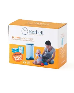 Korbell Liners Refill 3 Pk