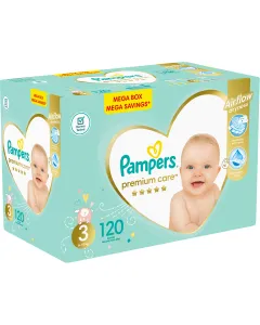 Pampers Premium Care Mega Box Sz 3 - 120
