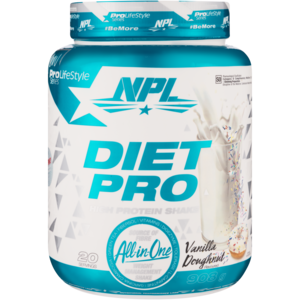 NPL Diet Pro Vanilla Doughnut Flavoured High Protein Shake 908g