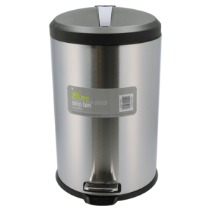 Stainless Steel Step Bin 20L