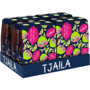 Tjaila Laidback Cherry Beer Shandy Bottle 24 x 340ml