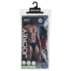 Jockey Men's Medium Briefs 5 Pack