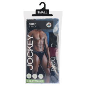 Jockey Men's Small Brief 5 Pack