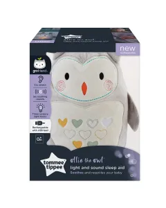 Tommee Tippee Ollie The Owl Grofriends Rechargeable Light And Sound Sleep Aid