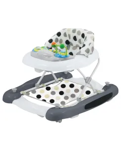 Just Baby Walker Rocker - Grey Polka