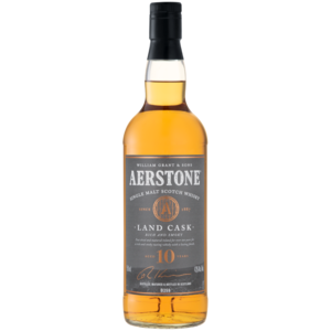 Aerstone 10 Year Old Land Cask Single Malt Scotch Whisky Bottle 750ml