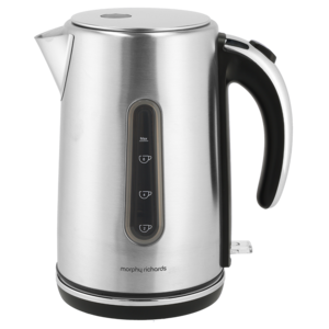Morphy Richards Motive Brushed Jug Kettle 1.7L