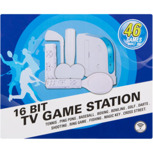 TV Game Station Set 16-Bit