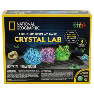 National Geographic Base with Light Crystal Lab