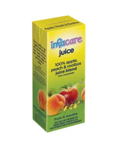Infacare Juice 200ml Apple Peach & Rooibos