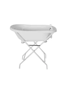 Snuggletime Cozy Bath Tub & Stand Grey