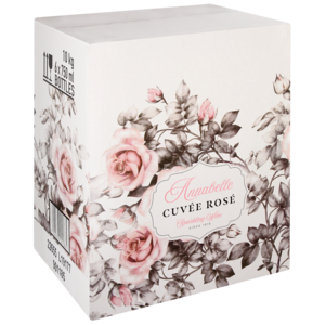 Annabelle Cuvée Rosé Sparkling Wine Bottles 6 x 750ml
