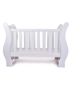 Mod Sleigh Cot White