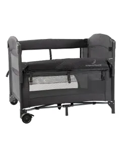 Bww Camping Cot & Co-sleeper Dark Grey