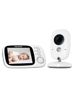 Babywombworld 603 3.2 Video Baby Monitor With Audio And Night Vision