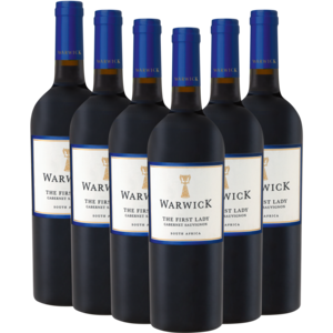 Warwick The First Lady Cabernet Sauvignon Red Wine Bottles 6 x 750ml