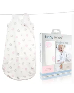 Baby Sense Summer Slumber Sac - Pink