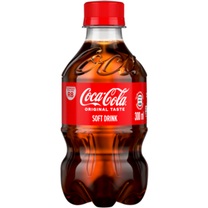Coca-Cola Original Taste Soft Drink Bottle 300ml