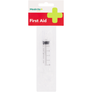 Medirite First Aid Syringe 5ml