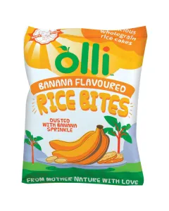 Olli Rice Bites 40g Banana Flavour
