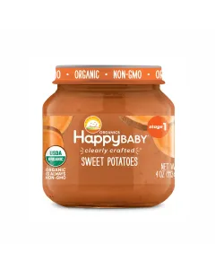Happy Baby Organics Stage 1 Sweet Potatoes Jar 113g