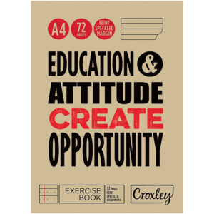 Croxley A4 Exercise Book 72 Page