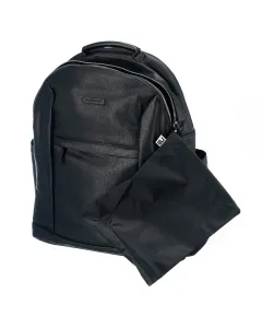 Mothercare Black Pu Backpack Diaper Bag