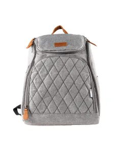 Totes Babe Montana Diaper Backpack Grey Charcoal
