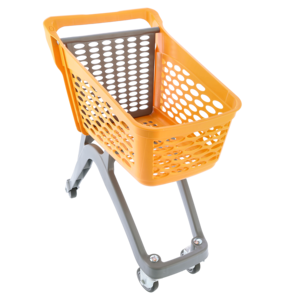 Checkers Orange Shopping Kids Trolley 61cm