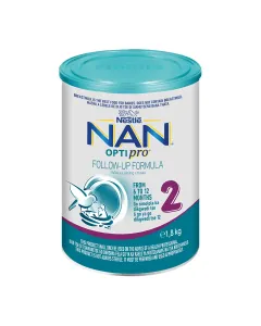 Nestle Nan Optipro Follow-up Infant Formula Stage 2, 1.8kg