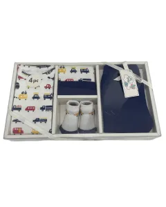 Oh Baby Clothes Gift Set 4pcs Navy