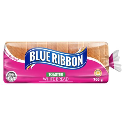Blue Ribbon White Toaster Bread 700g