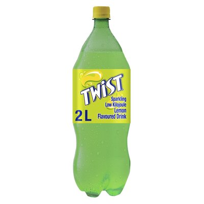 Twist Lemon Plastic Bottle 2L