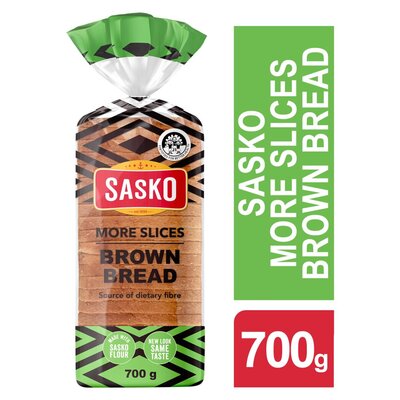 Sasko More Slices Brown Bread 700g