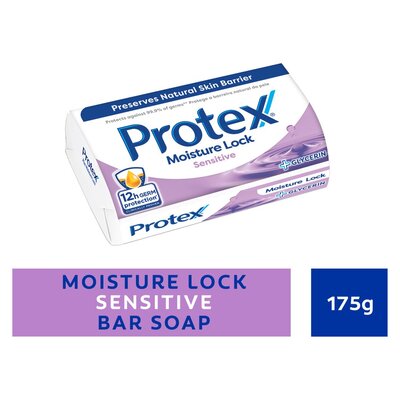 Protex Plus Sensitive Moisture Lock Bar Soap 175g