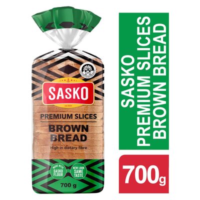 Sasko Premium Sliced Brown Bread 700g