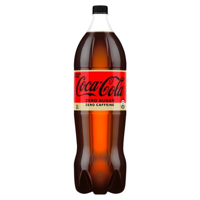 Coca-Cola Zero Sugar Zero Caffeine Soft Drink 2L