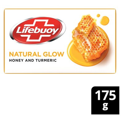 Lifebuoy Even Tone Honey & Turmeric Hygiene Bar Soap 175g