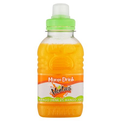 Henties Juice Drink 6% Mango 250ml