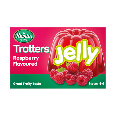 Trotters Jelly Raspberry 40g