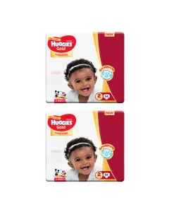 Huggies Bale Unisex Gold Sz2 188//