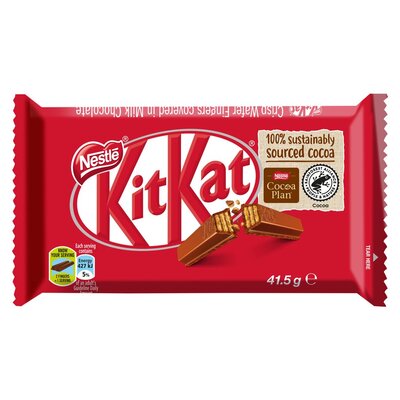 Nestle KitKat 4 Finger Milk Chocolate Bar 41.5g