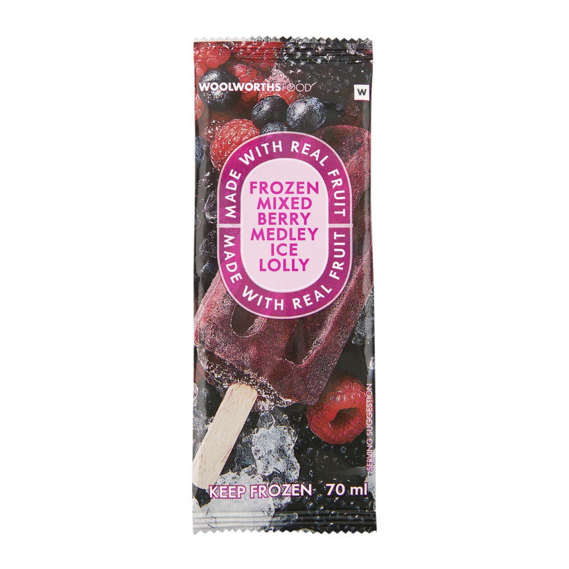 Frozen Mixed Berry Medley Ice Lolly 70 ml