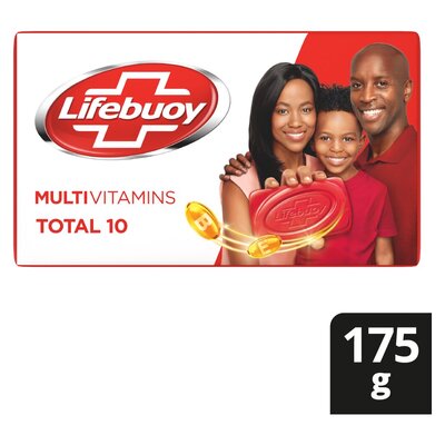 Lifebuoy Total 10 Hygiene Bar Soap 175g