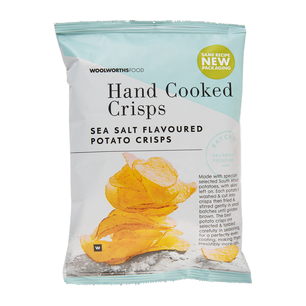 Hand Cooked Sea Salt Flavoured Crisps 50 g