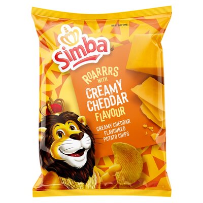 Simba Chips Creamy Cheddar 36g