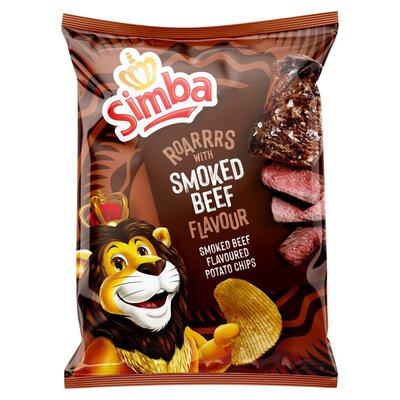 Simba Chips Smoked Beef 36g