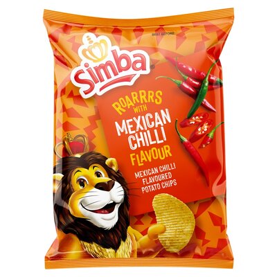 Simba Chips Mexican Chilli 36g