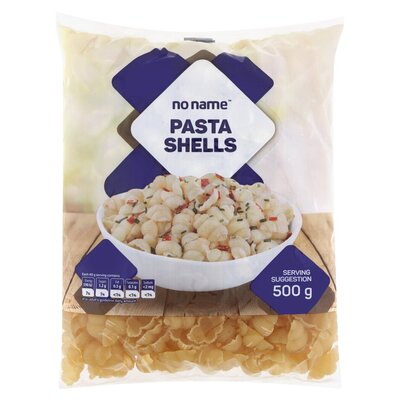 No Name Pasta Shells 500g